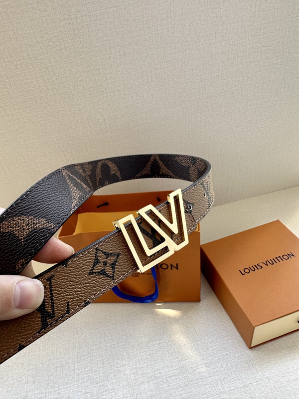 激安ルイヴィトンベルト側面デザイン